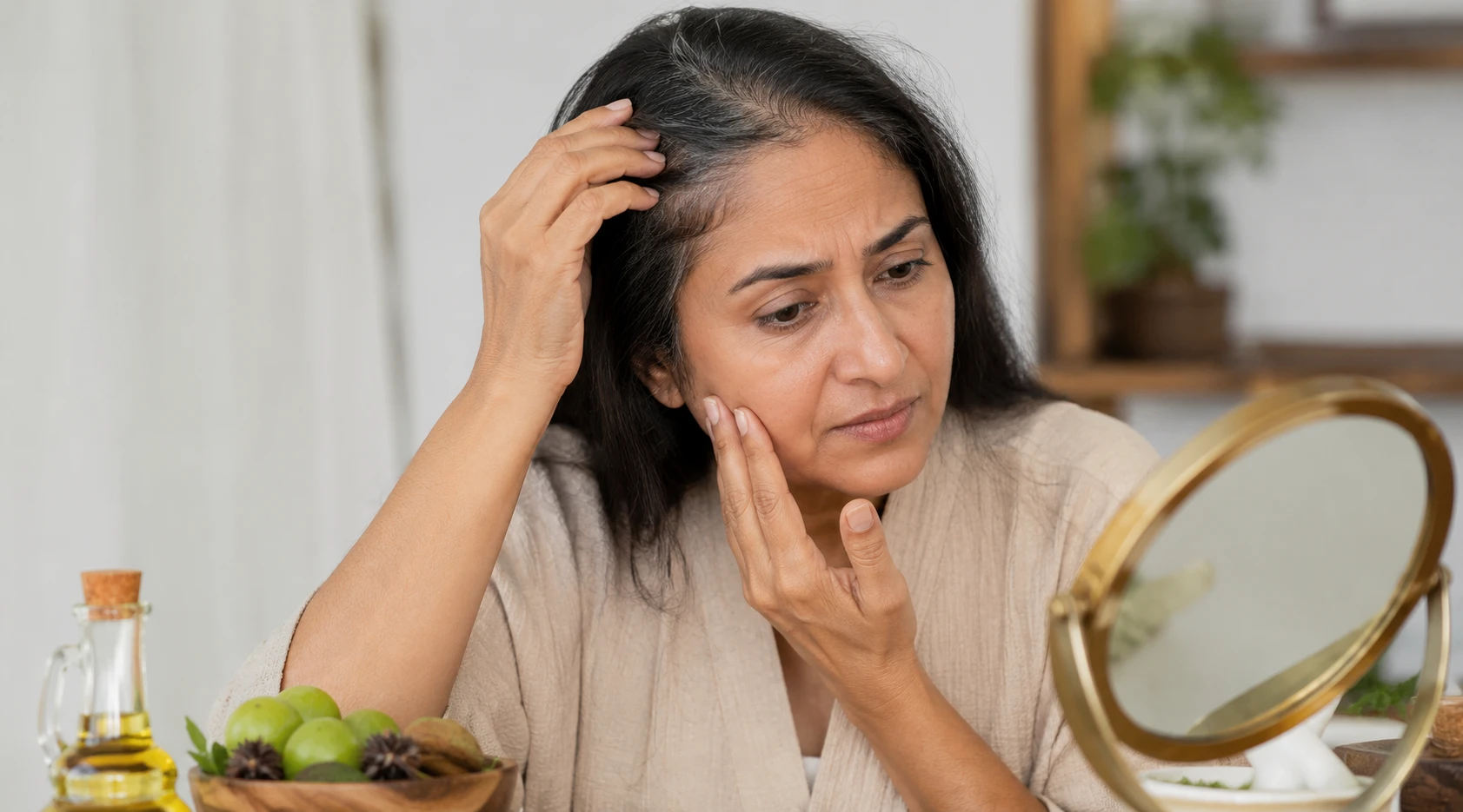 Panchakarma shathayu ayurveda clinic premature grey hair symptom
